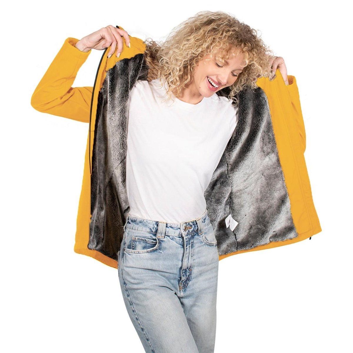 Chamarra Softshell Con Gorro Desmontable Greenlander Mujer - Greenlander