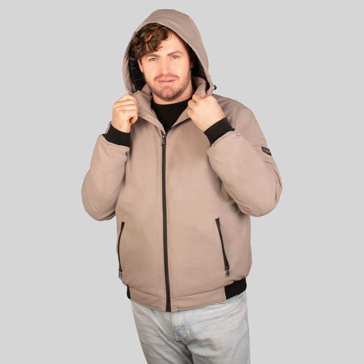 Chamarra tipo bomber para hombre con bolsillo interno Greenlander - Greenlander