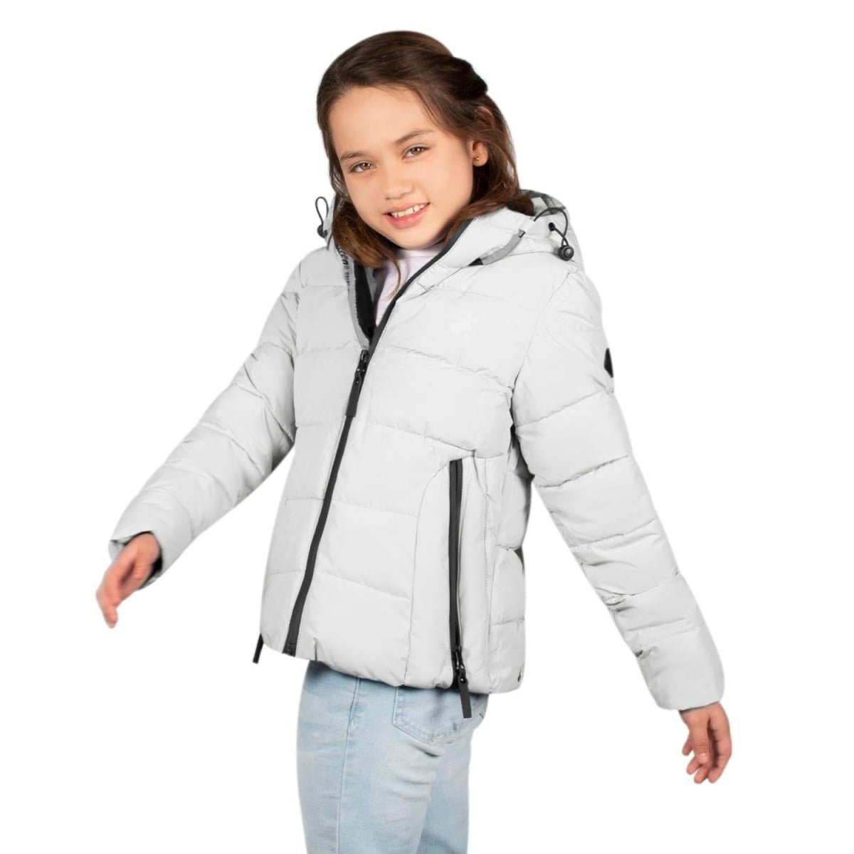 Chamarra Trendy Capitonada Niña - Greenlander