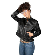 Chamarra Vinipiel Con Ajustadores De Hebilla Mujer - Greenlander