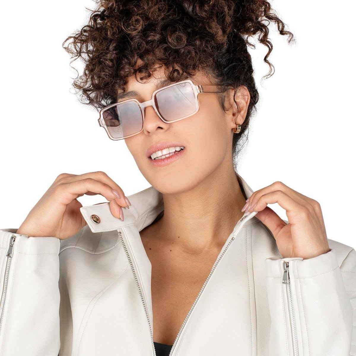 Chamarra Vinipiel Con Ajustadores De Hebilla Mujer - Greenlander