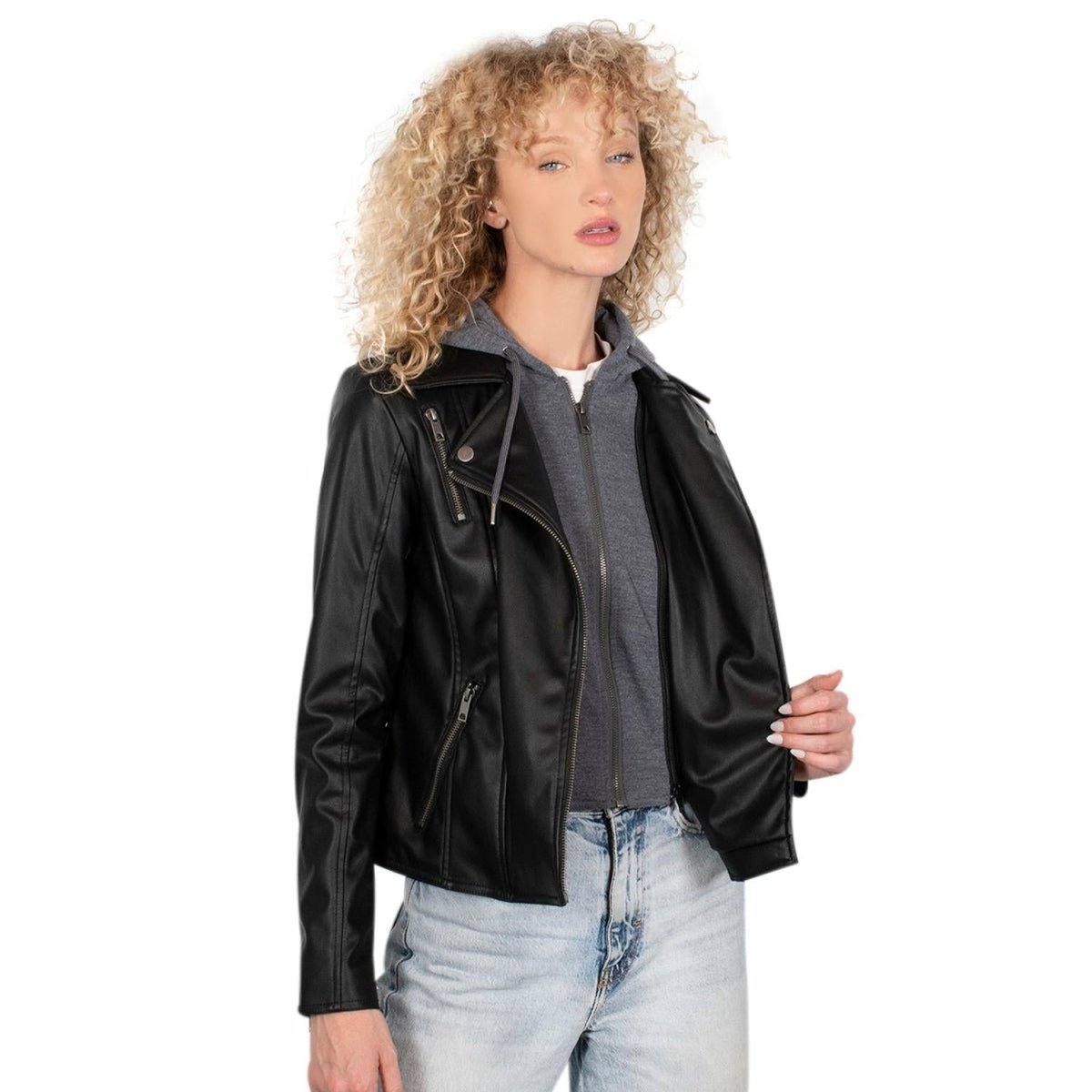 Chamarra Vinipiel Con Gorro Desmontable Mujer - Greenlander