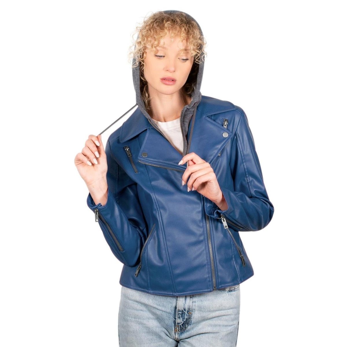 Chamarra Vinipiel Con Gorro Desmontable Mujer - Greenlander