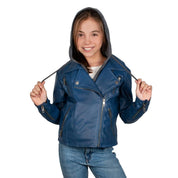 Chamarra Vinipiel Con Gorro Desmontable Niña - Greenlander