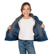 Chamarra Vinipiel Con Gorro Desmontable Niña - Greenlander