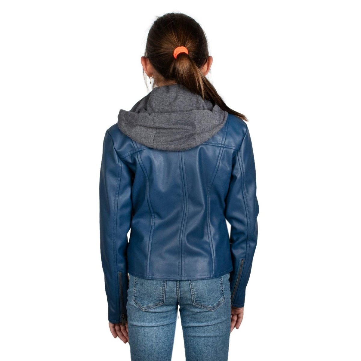 Chamarra Vinipiel Con Gorro Desmontable Niña - Greenlander