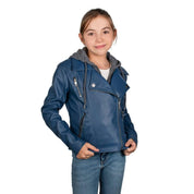 Chamarra Vinipiel Con Gorro Desmontable Niña - Greenlander