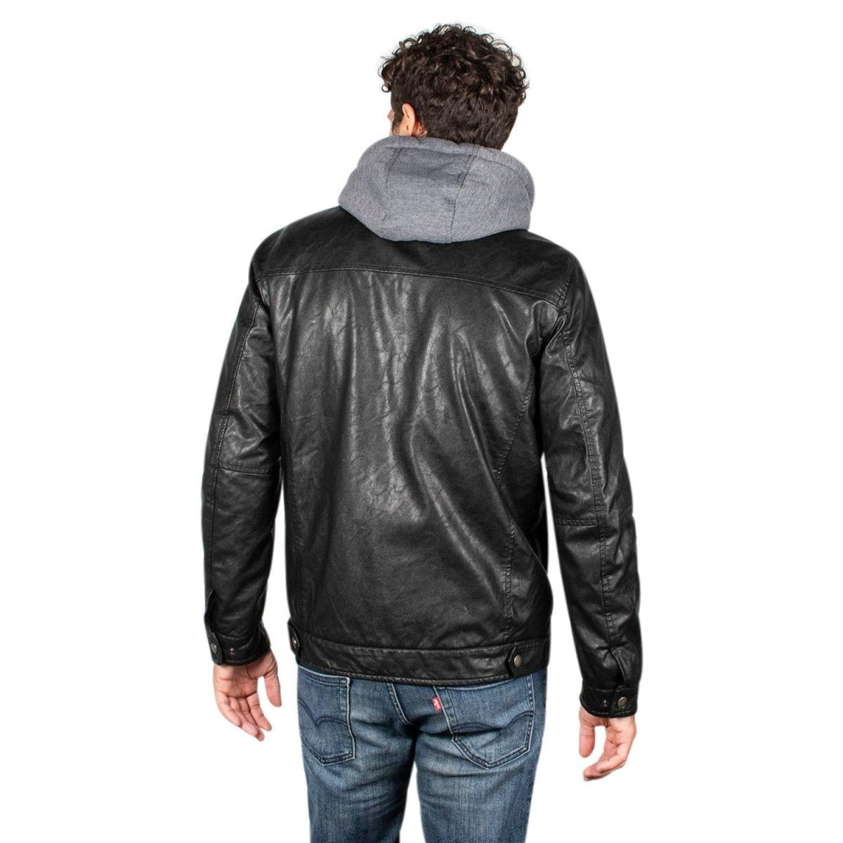 Chamarra Vinipiel Con Gorro Hombre - Greenlander