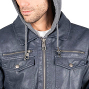 Chamarra Vinipiel Con Gorro Hombre - Greenlander