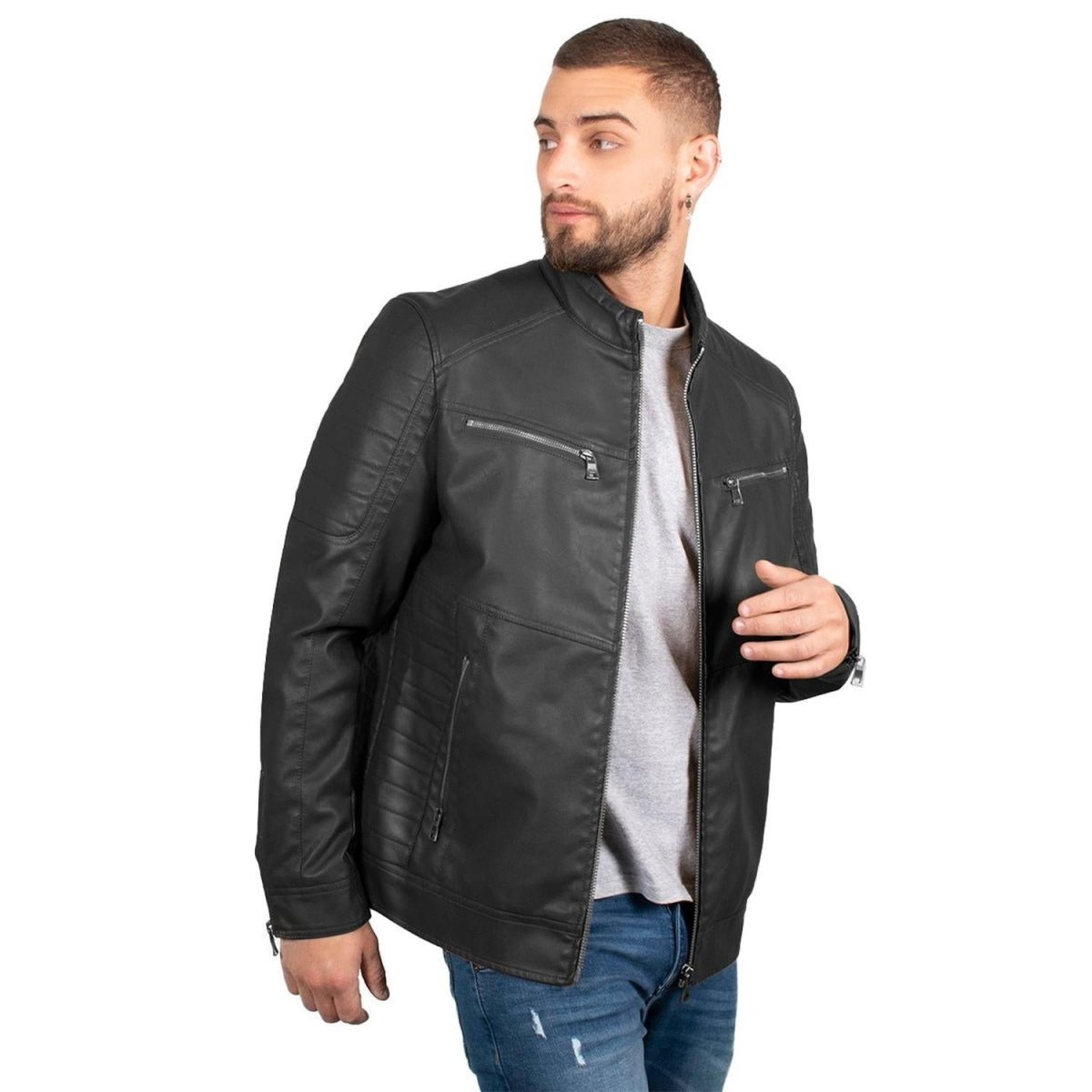 Chamarra Vinipiel Lifestyle Hombre - Greenlander