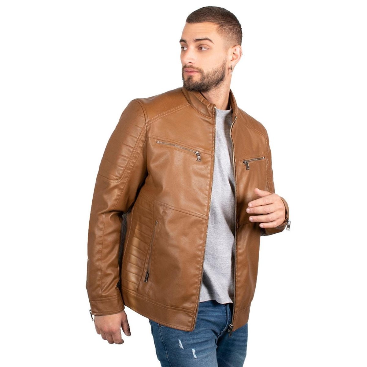 Chamarra Vinipiel Lifestyle Hombre - Greenlander