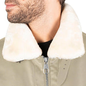Chamarra Vinipiel Polar Tipo Bomber Hombre - Greenlander