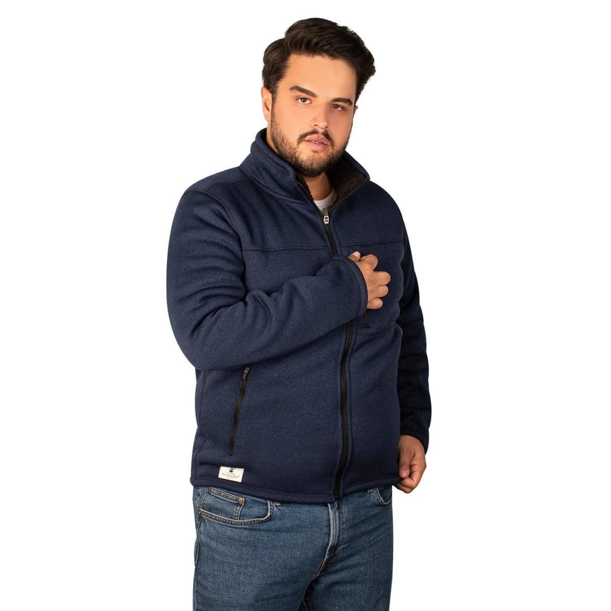 Chaqueta Greenlander de Punto Hombre Plus Size - Greenlander