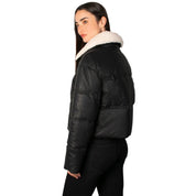 Jacket Vinil con Cuello de Peluche Greenlander Mujer - Greenlander