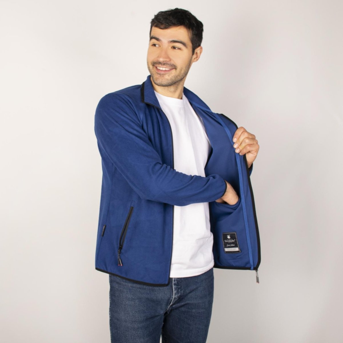 Sudadera cuello alto para hombre con bolsillos Greenlander - Greenlander