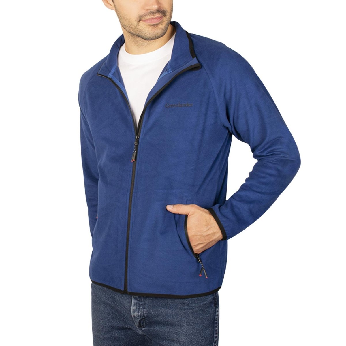 Sudadera cuello alto para hombre con bolsillos Greenlander - Greenlander