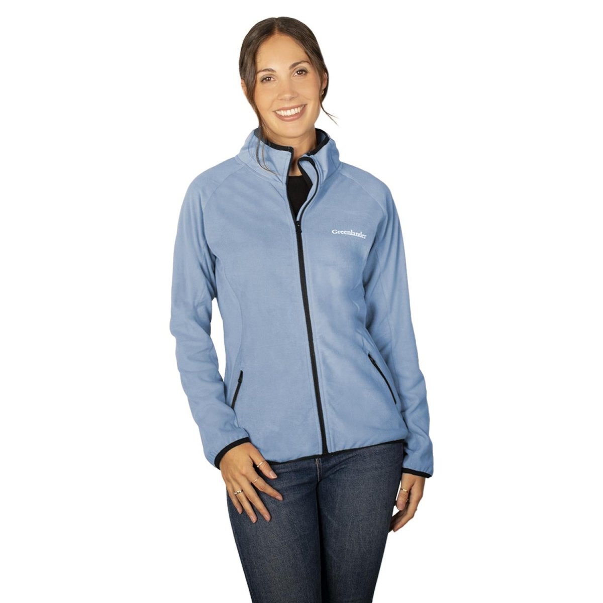 Sudadera cuello alto para mujer con bolsillos Greenlander - Greenlander