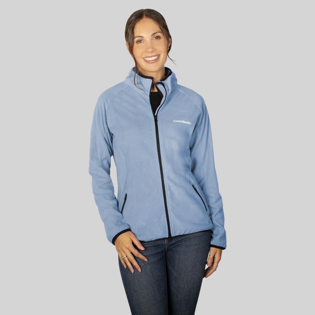 Sudadera cuello alto para mujer con bolsillos Greenlander - Greenlander