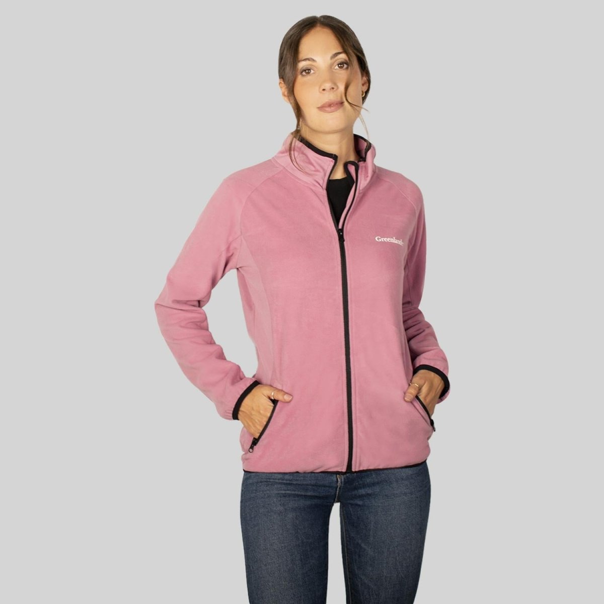Sudadera cuello alto para mujer con bolsillos Greenlander - Greenlander