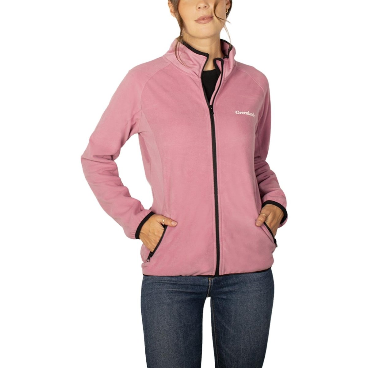 Sudadera cuello alto para mujer con bolsillos Greenlander - Greenlander