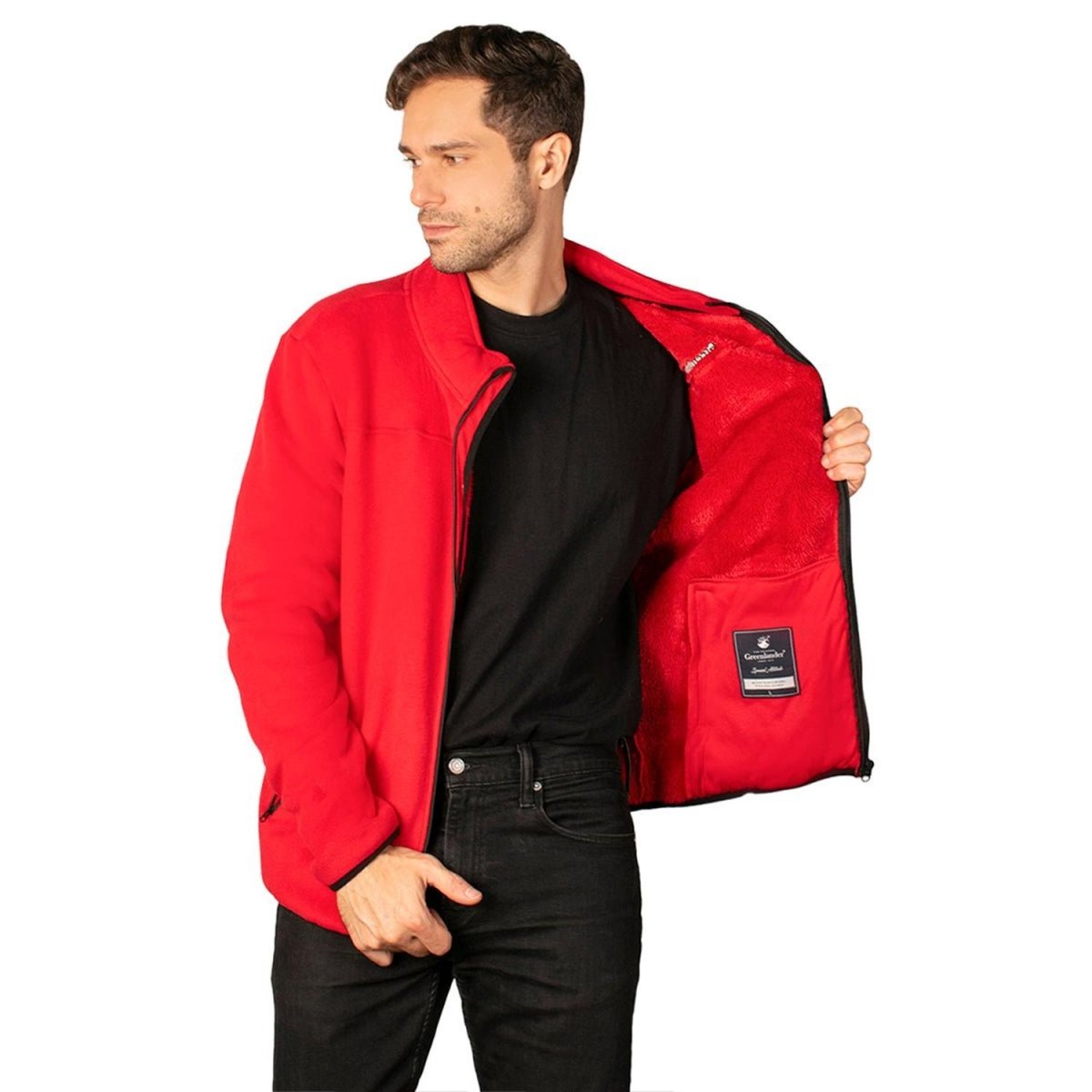 Sudadera Eco Fleece con Forro Polar Greenlander Hombre - Greenlander