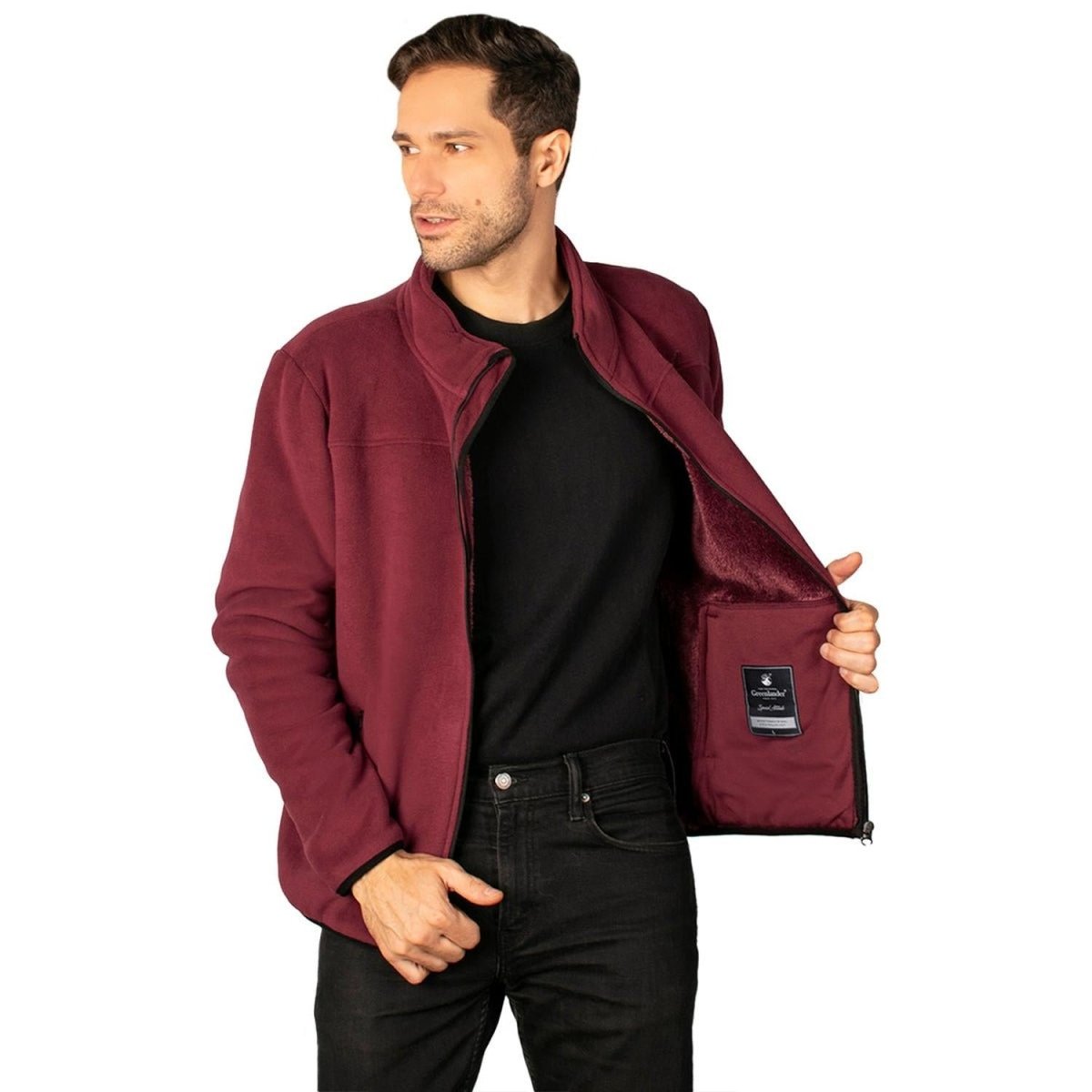 Sudadera Eco Fleece con Forro Polar Greenlander Hombre - Greenlander