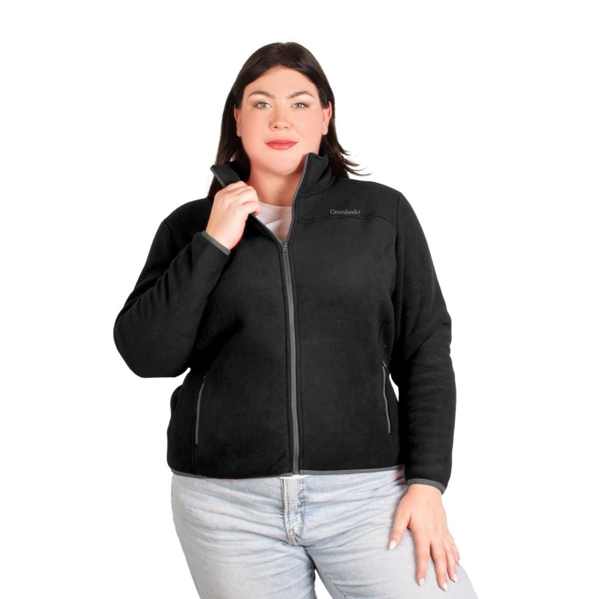 Sudadera Eco Fleece con Fur Greenlander Dama Plus size - Greenlander
