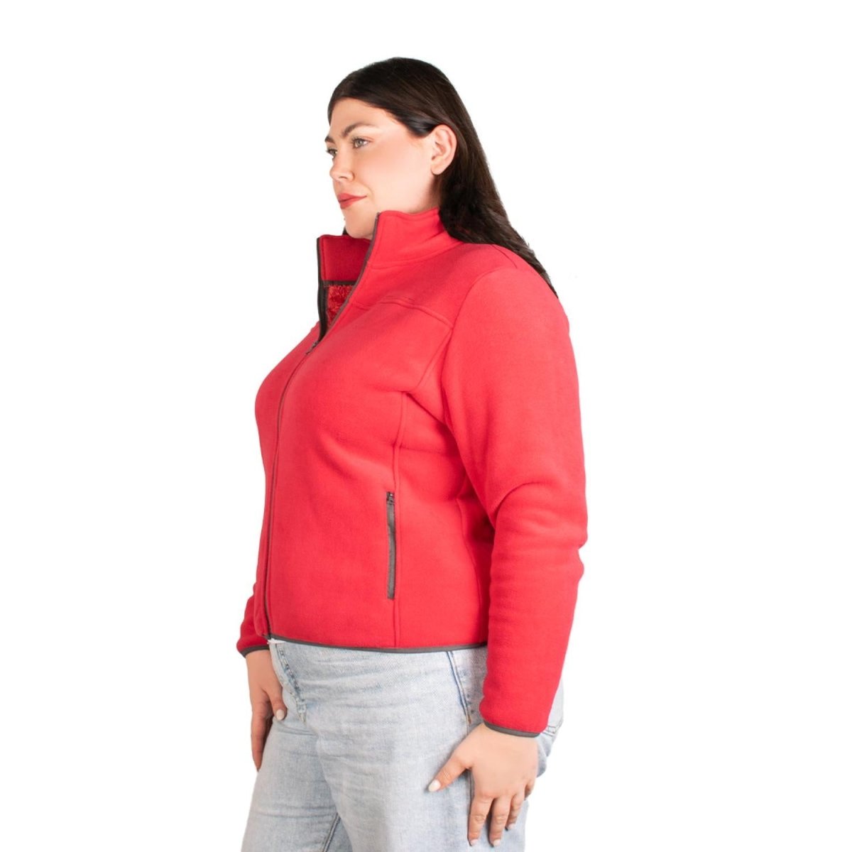Sudadera Eco Fleece con Fur Greenlander Dama Plus size - Greenlander