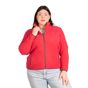 Sudadera Eco Fleece con Fur Greenlander Dama Plus size - Greenlander