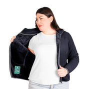 Sudadera Eco Fleece con Fur Greenlander Dama Plus size - Greenlander