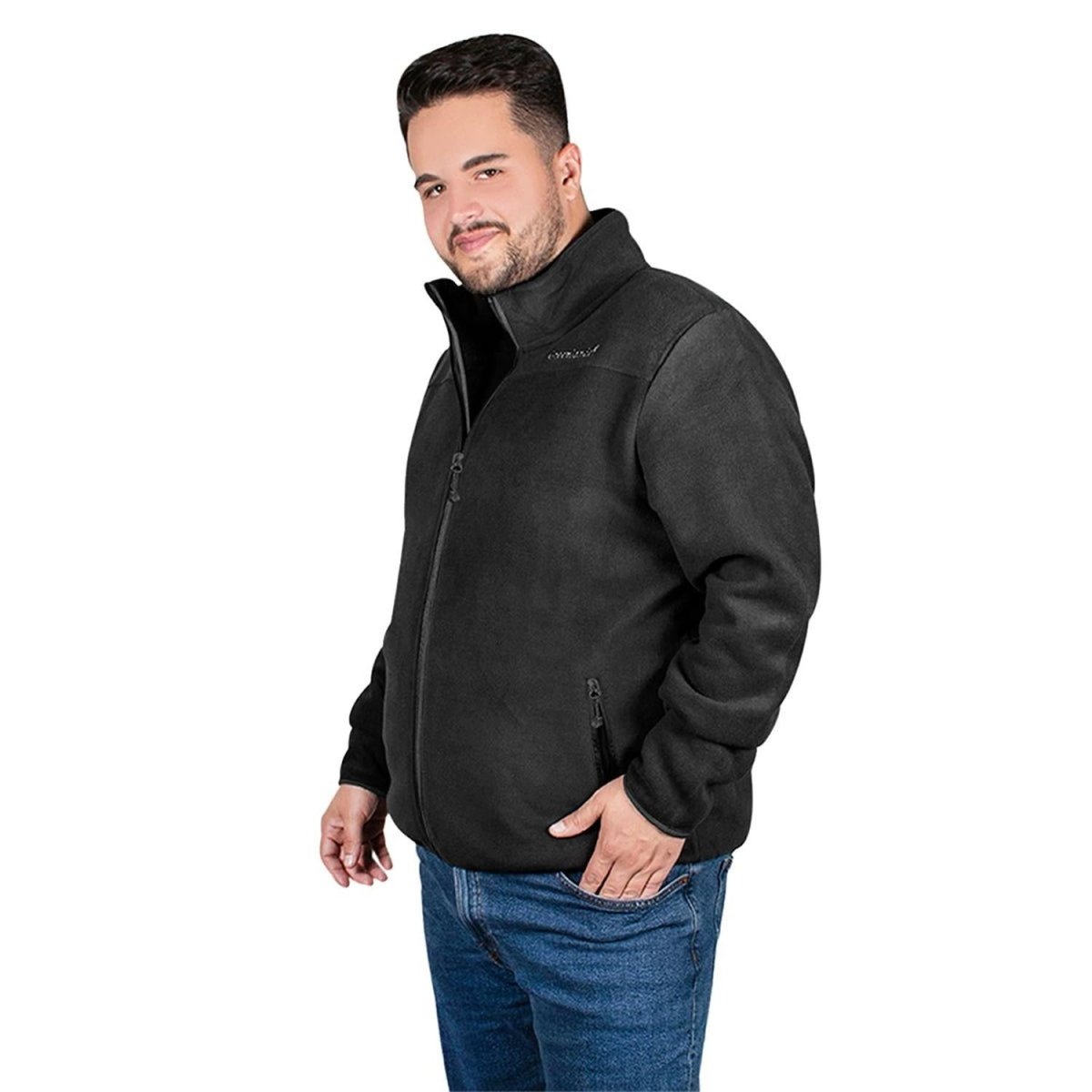 Sudadera Eco Fleece con Fur Greenlander Hombre Plus size - Greenlander