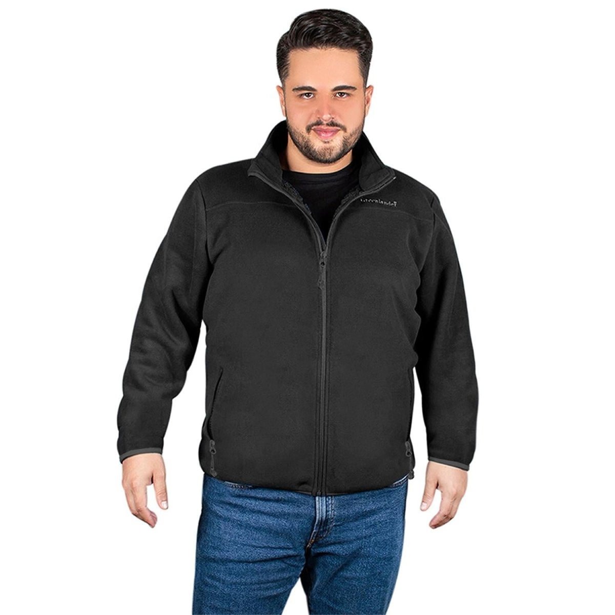 Sudadera Eco Fleece con Fur Greenlander Hombre Plus size - Greenlander