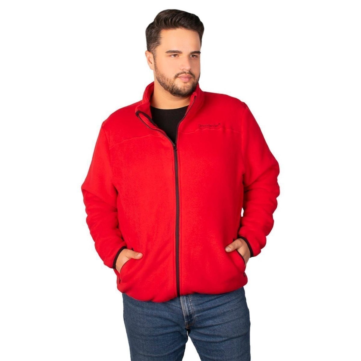 Sudadera Eco Fleece con Fur Greenlander Hombre Plus size - Greenlander