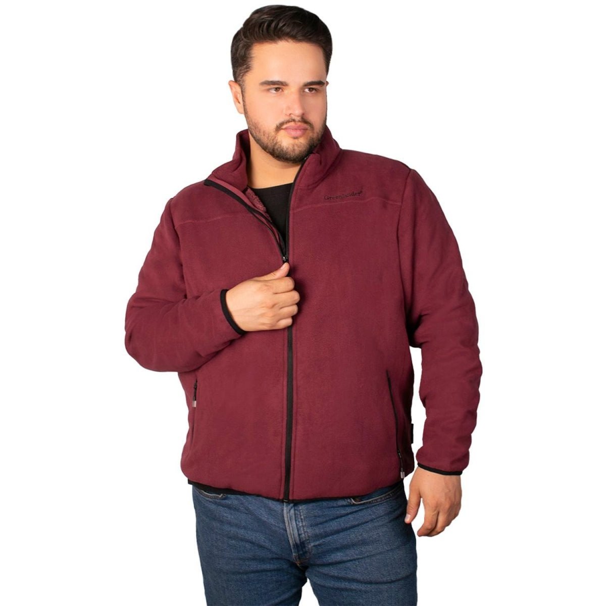 Sudadera Eco Fleece con Fur Greenlander Hombre Plus size - Greenlander