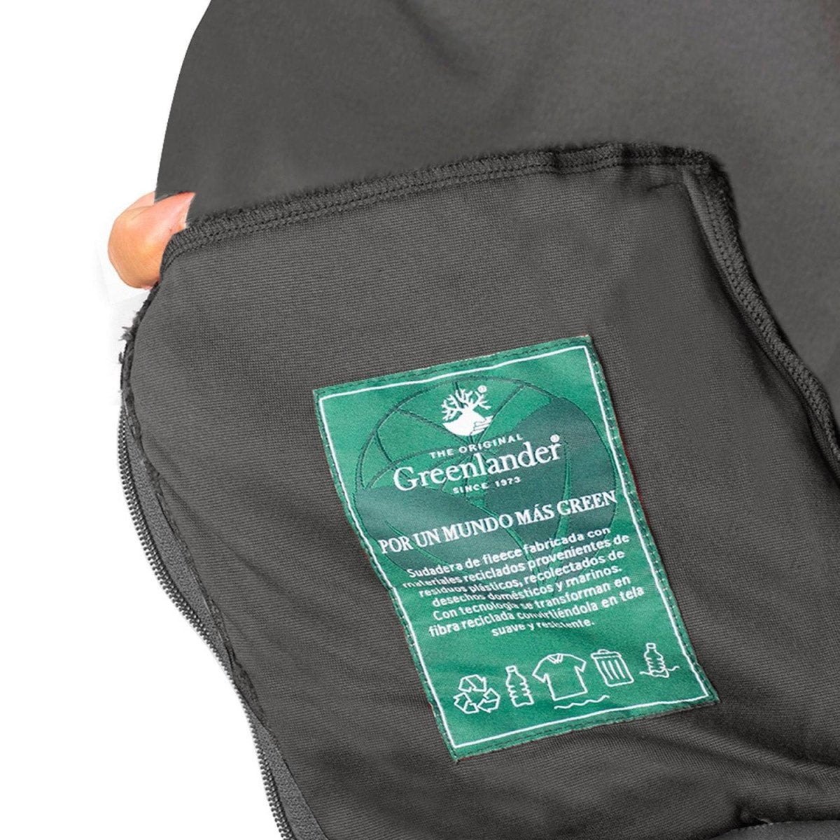 Sudadera Eco Fleece Ligero Greenlander Hombre - Greenlander