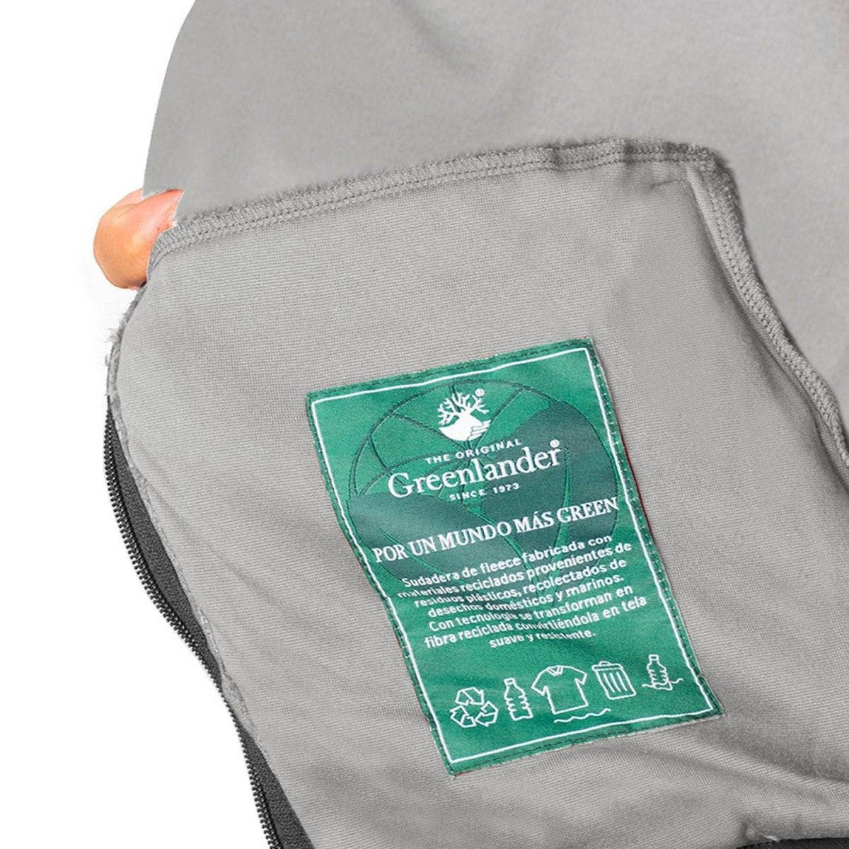 Sudadera Eco Fleece Ligero Greenlander Hombre - Greenlander