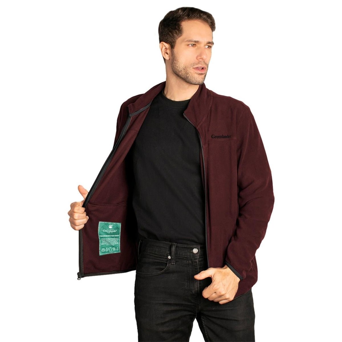 Sudadera Eco Fleece Ligero Greenlander Hombre - Greenlander