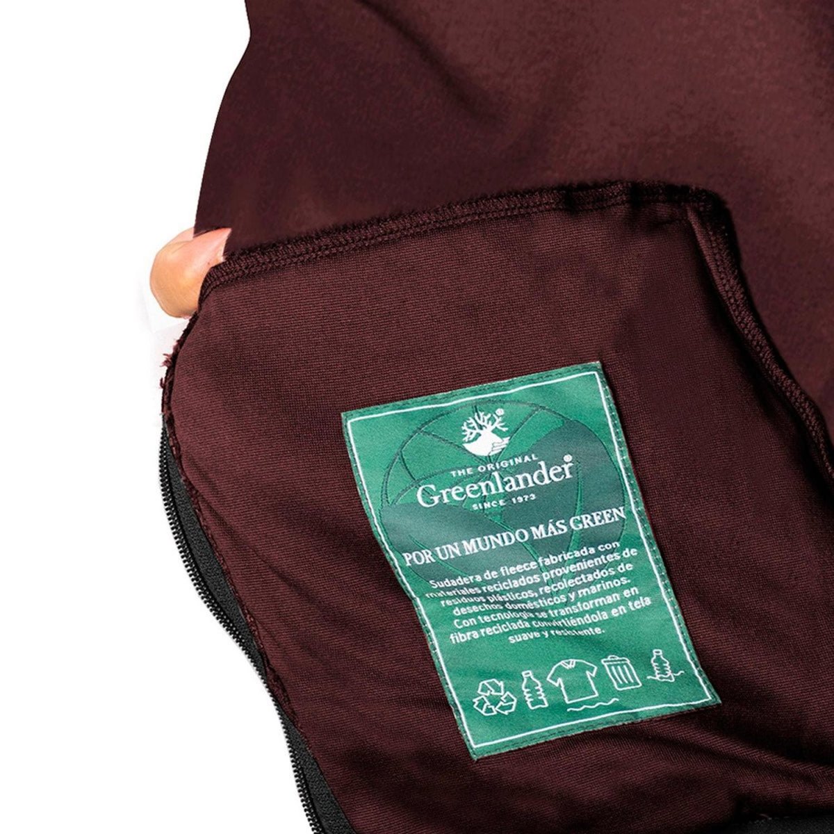 Sudadera Eco Fleece Ligero Greenlander Hombre - Greenlander