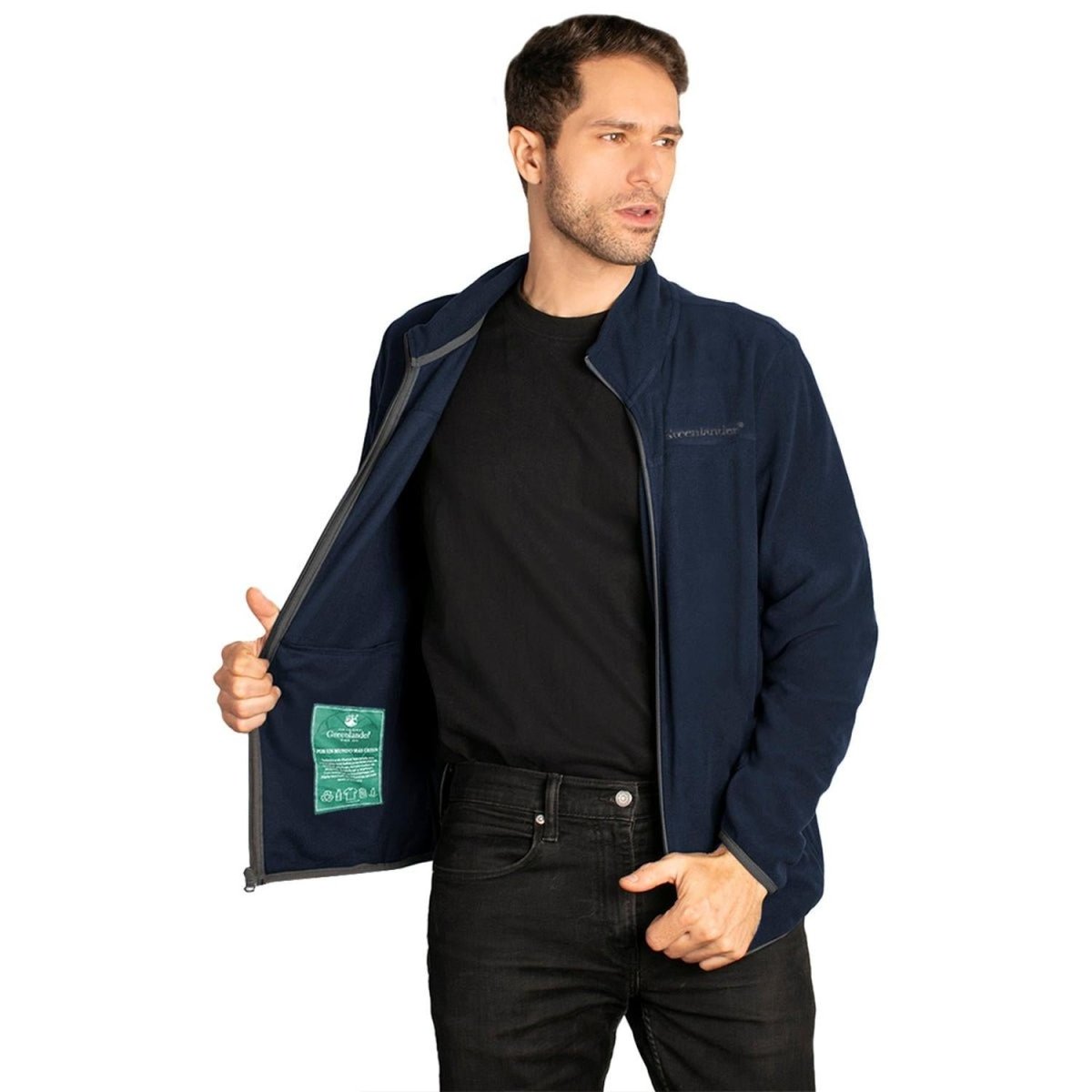 Sudadera Eco Fleece Ligero Greenlander Hombre - Greenlander
