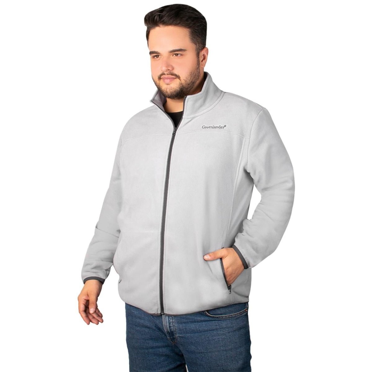 Sudadera Eco Fleece Ligero Greenlander Hombre Plus Size - Greenlander