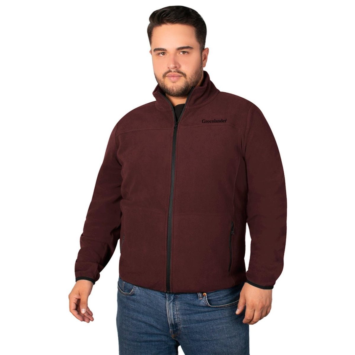 Sudadera Eco Fleece Ligero Greenlander Hombre Plus Size - Greenlander