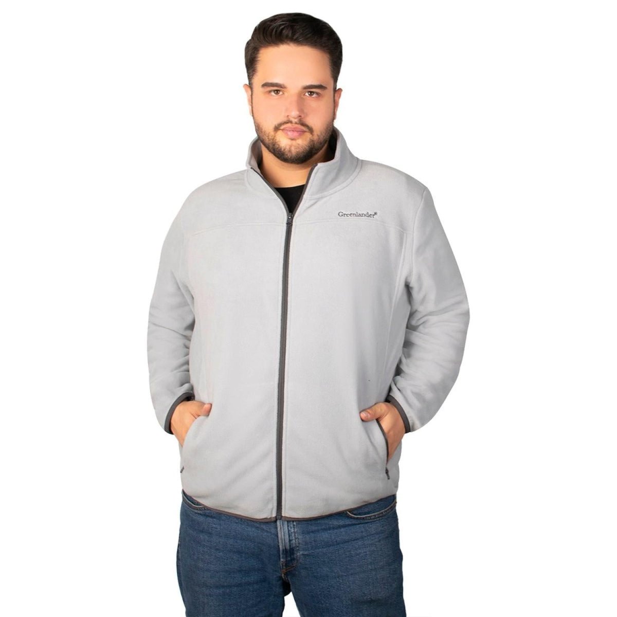 Sudadera Eco Fleece Ligero Greenlander Hombre Plus Size - Greenlander