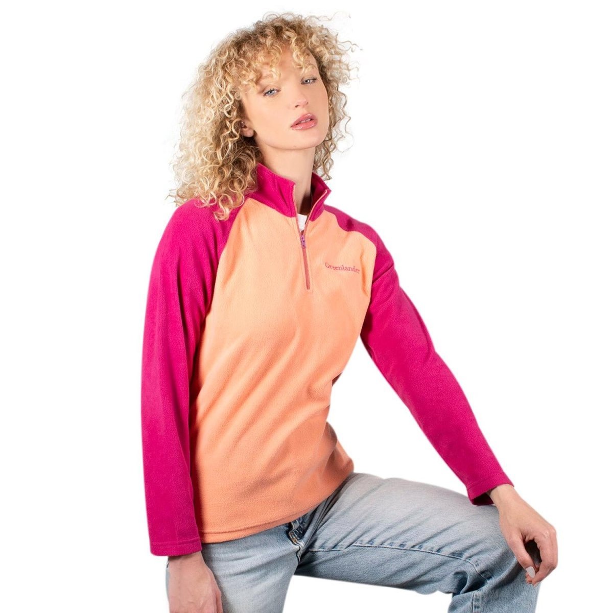 Sudadera Fleece Bicolor Mujer - Greenlander