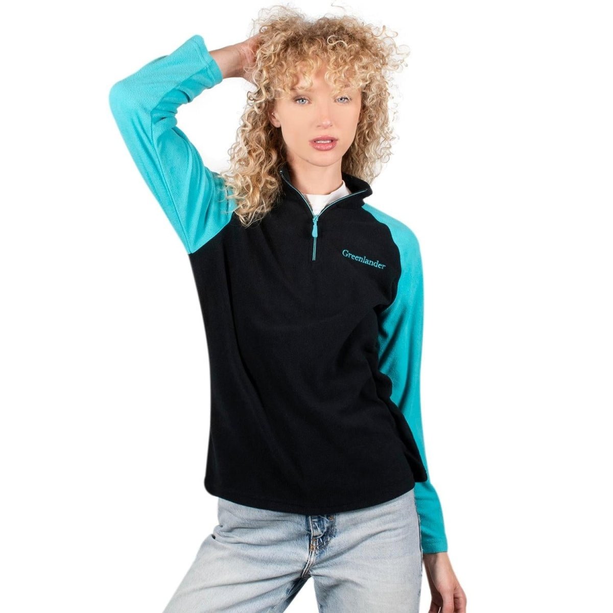 Sudadera Fleece Bicolor Mujer - Greenlander