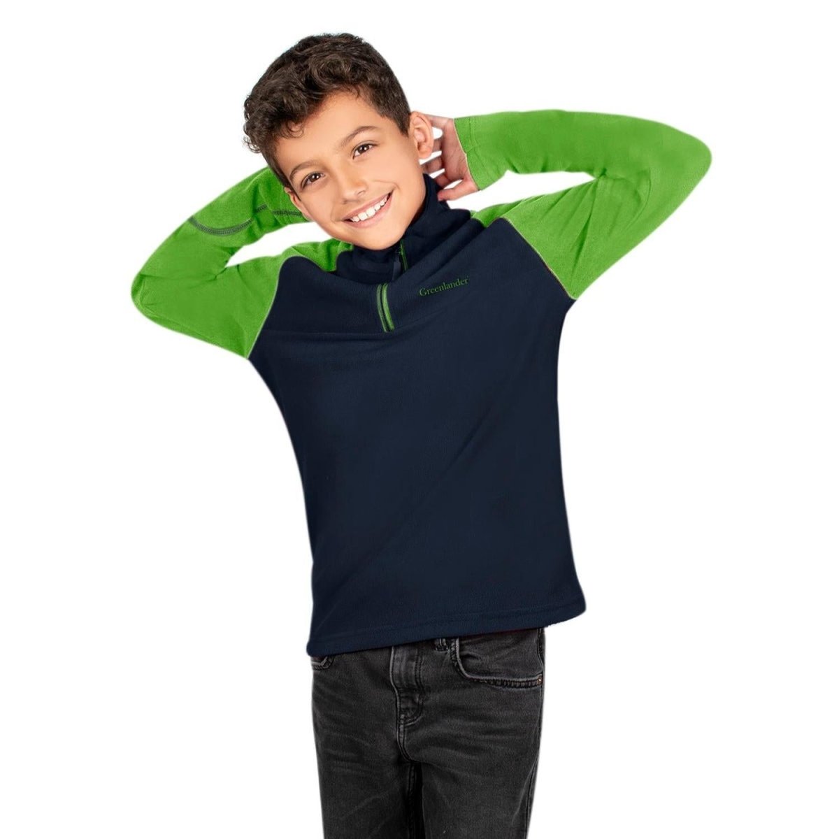 Sudadera Fleece Cierre Niño Greenlander - Greenlander