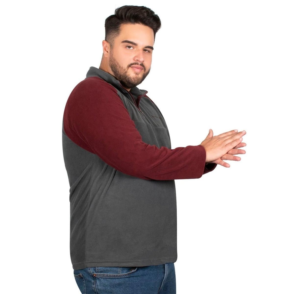 Sudadera Fleece Comfort Hombre Plus Size - Greenlander