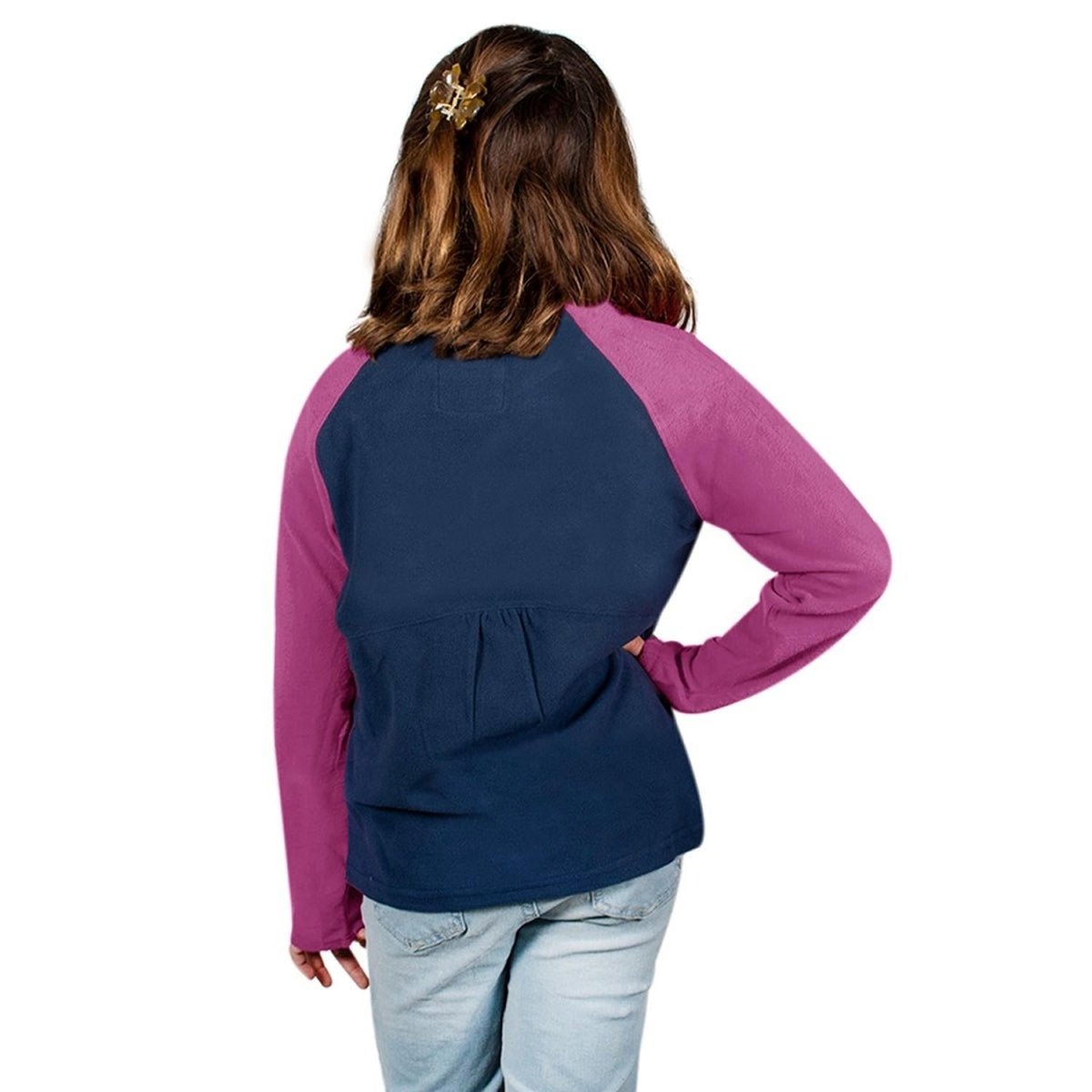Sudadera Fleece Comfort Medio Cierre Niña - Greenlander