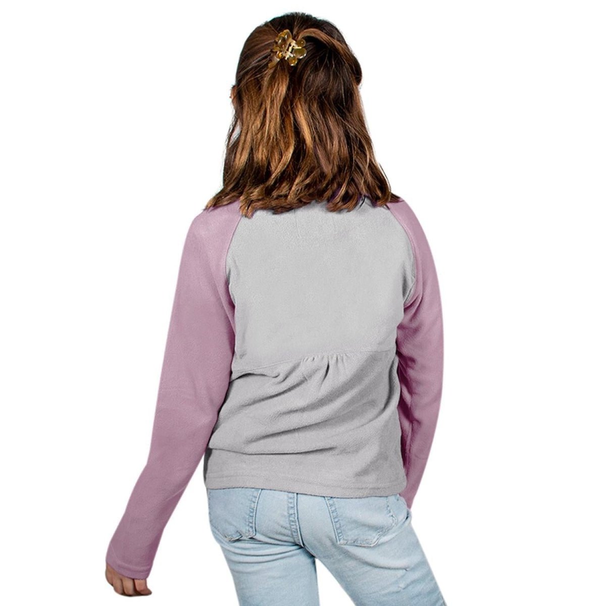 Sudadera Fleece Comfort Medio Cierre Niña - Greenlander