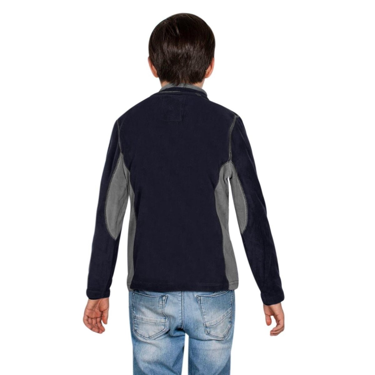 Sudadera Fleece Comfort Medio Cierre Niño - Greenlander