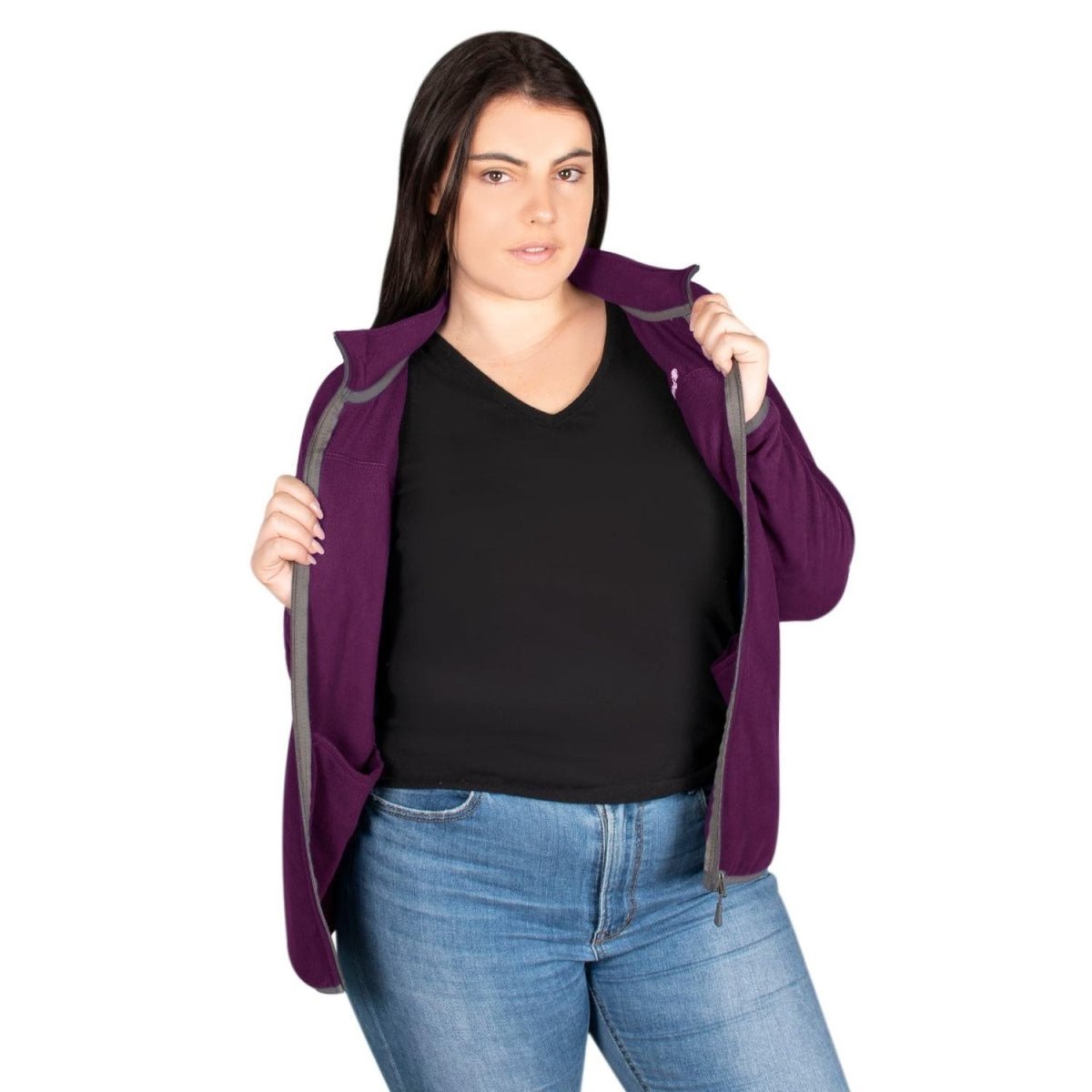 Sudadera Fleece Comfort Mujer Plus Size - Greenlander